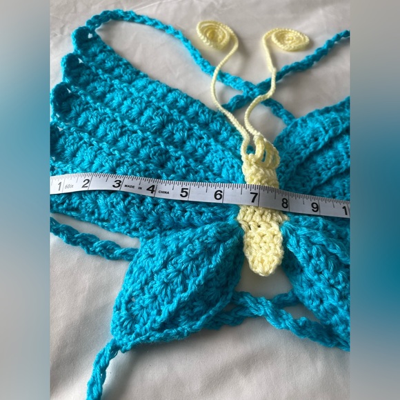 LOVELY BUTTERFLY CROCHET TOP - Picture 11 of 12